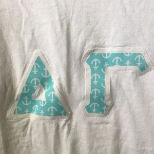 Gildan Tops - Delta Gamma Lettered Shirt Gildan Tops - Delta Gamma Lettered Shirt
